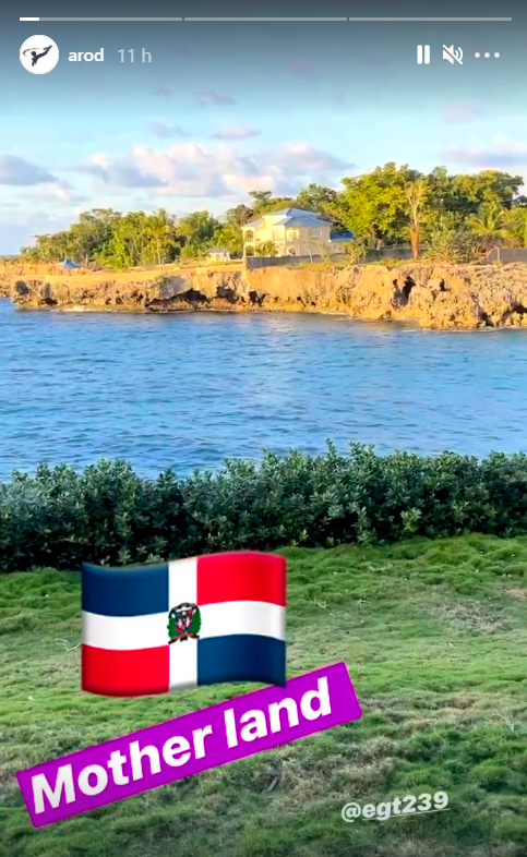 El nido de amor de A-Rod y J-Lo en República Dominicana. | Foto: Captura de pantalla de Instagram/Arod