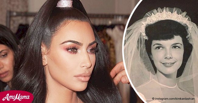 Kim Kardashian shared details of her grandmother's wedding drawing parallels with one of her own