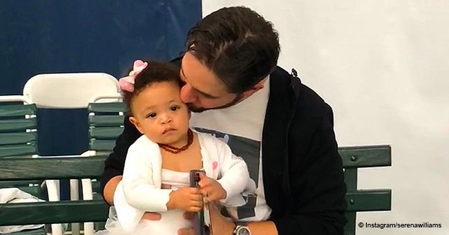 Serena Williams’ husband Alexis says ‘it’s easy to be a proud father’ of daughter Olympia 