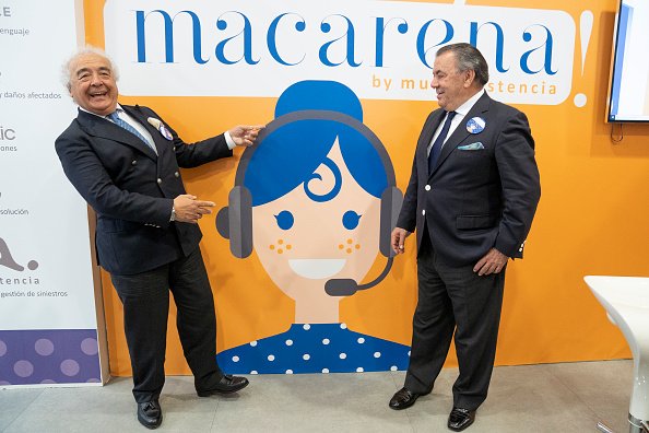 Los del Río en la Semana del Seguro en Ifema el 19 de febrero de 2019 en Madrid, España. | Foto: Getty Images