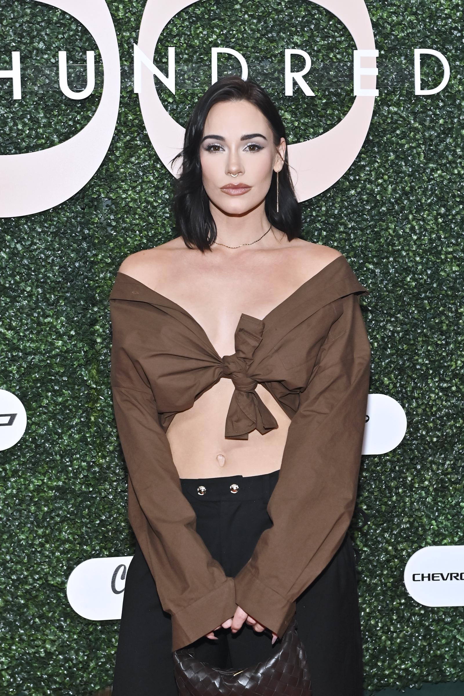 Christa B. Allen attends the Create & Cultivate 100 Launch Party at City Market Social House on March 2, 2022, in Los Angeles, California. | Source: Getty Images