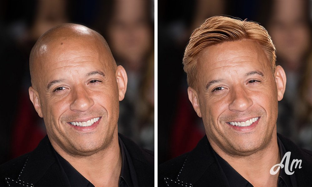 What Famous Bald Actors Would Look Like With A Stylish Haircut
