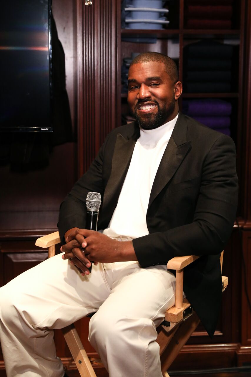  Kanye West attends Jim Moore Book Event At Ralph Lauren Chicago on October 28, 2019 in Chicago, Illinois. | Source: Getty Images