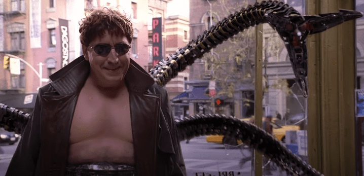 Doctor Octopus in the film "Spider-Man 2" | Photo: Youtube.com/Looper