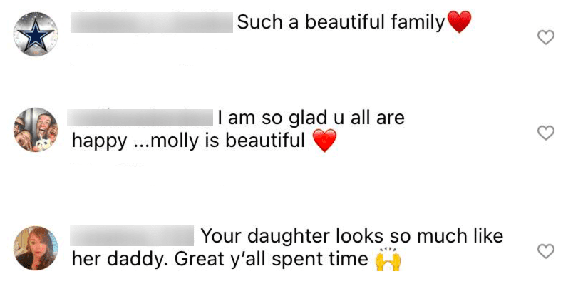 Fans comment on Amy Roloff’s Instagram post that featured rare photos of her daughter Molly Roloff on July 25, 2021 | Photo: Instagram/amyjroloff