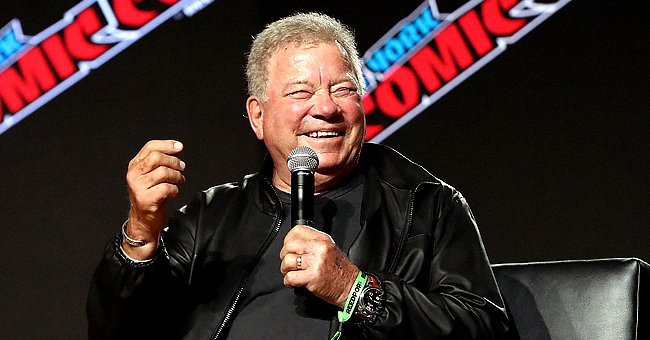 William Shatner at the William Shatner Spotlight panel during Day 1 of New York Comic Con 2021 at Jacob Javits Center in New York City | Photo: Bennett Raglin/Getty Images for ReedPop