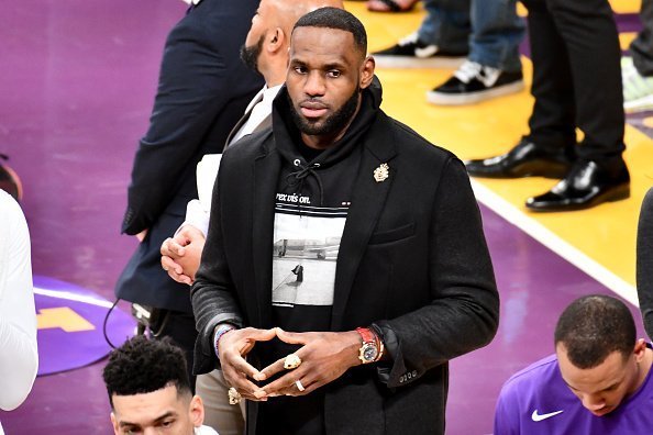  LeBron James during a basketball game between the Los Angeles Lakers and the Denver Nuggets on December 22, 2019 | Photo: Getty Images