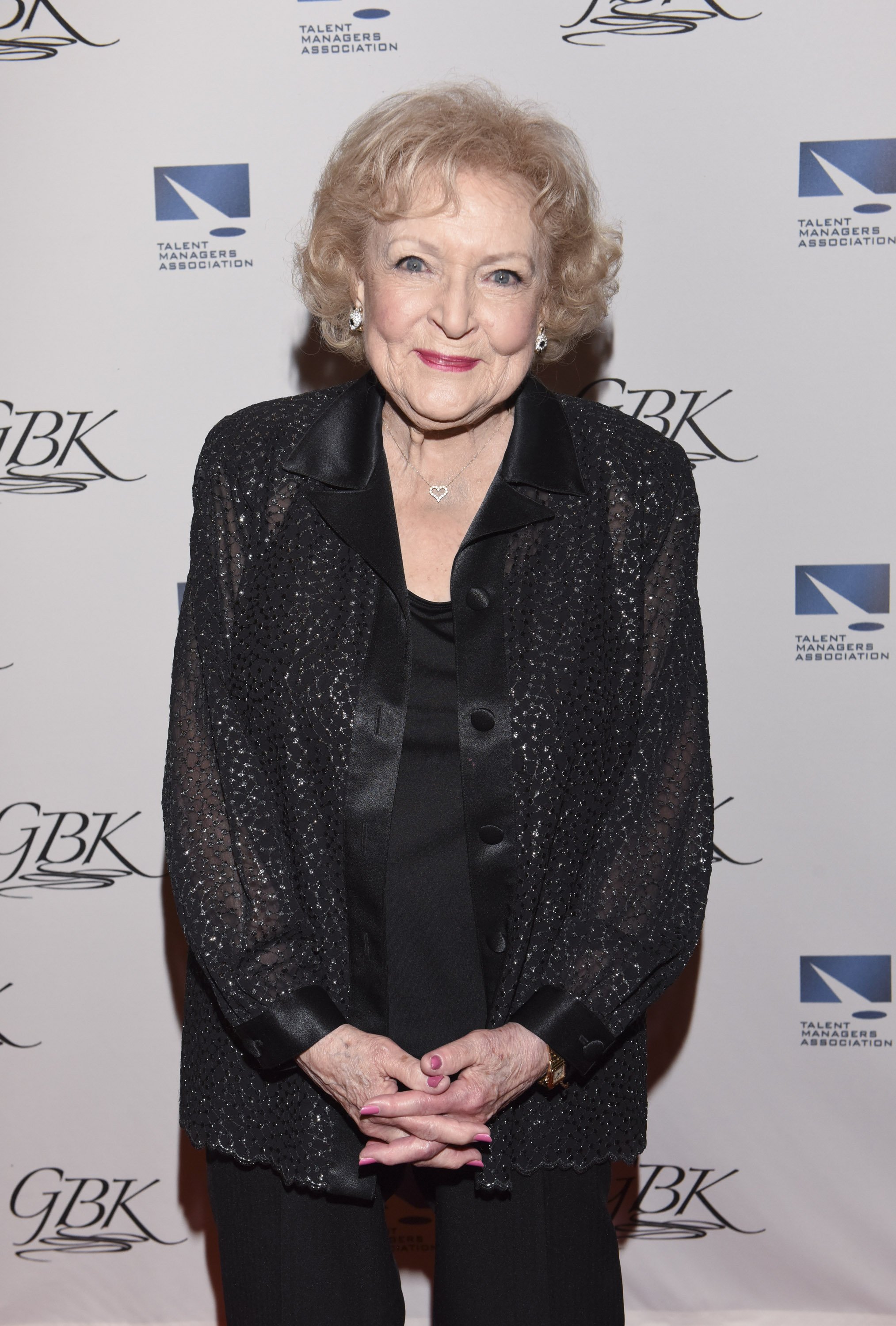 Betty White in Los Angeles in 2015. | Source: Getty Images 