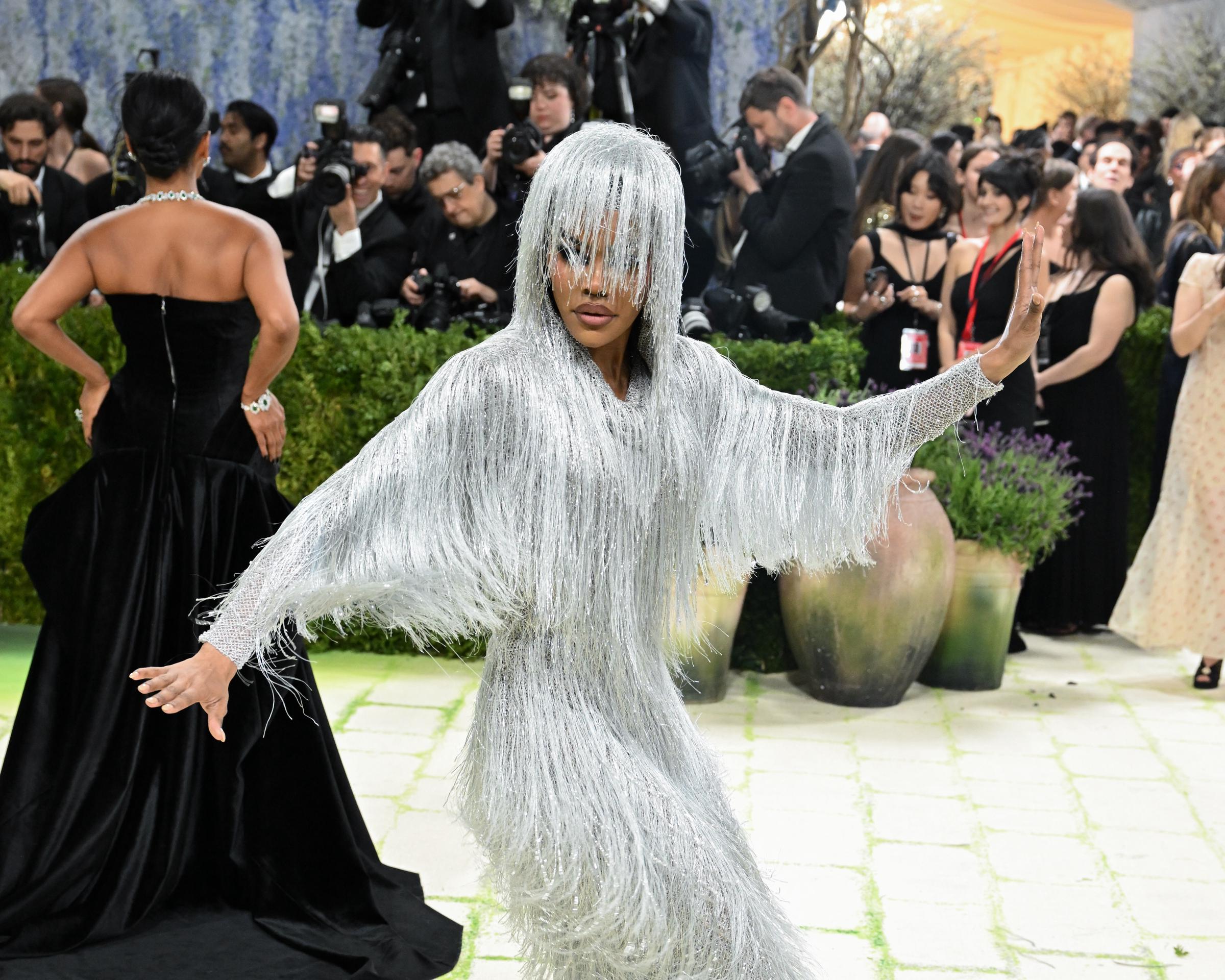 Teyana Taylor brings high-energy style to the Met Gala carpet | Source: Getty Images