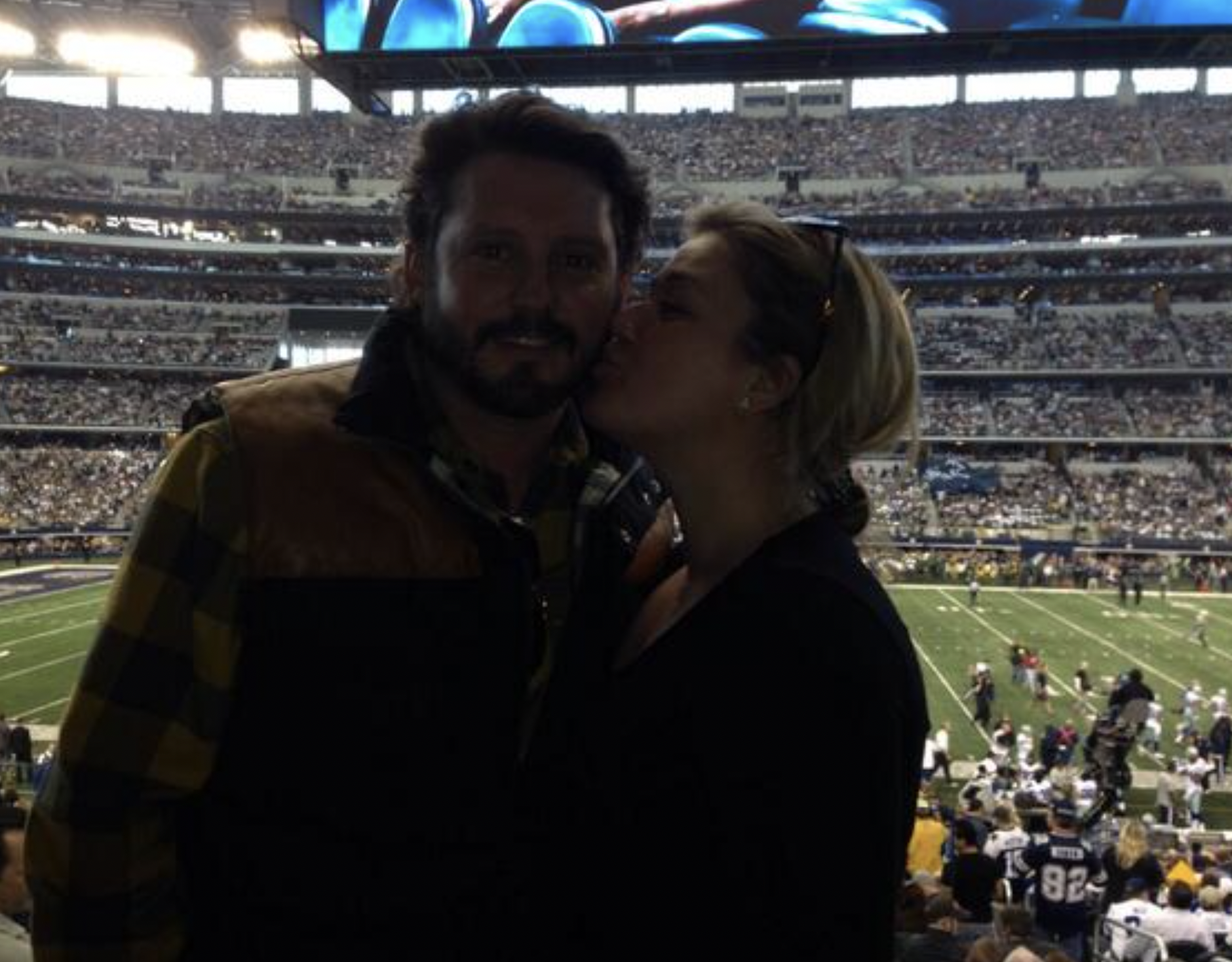 Brandon Blackstock and Kelly Clarkson from a post dated December 16, 2013. | Source: X/Kelly Clarkson