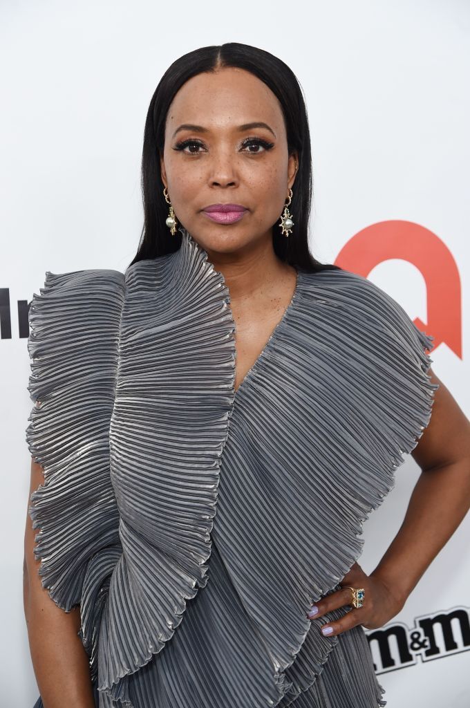 Aisha Tyler attends the 28th Annual Elton John AIDS Foundation Academy Awards Viewing Party sponsored by IMDb, Neuro Drinks and Walmart on February 09, 2020 in West Hollywood, California. | Source: Getty Images