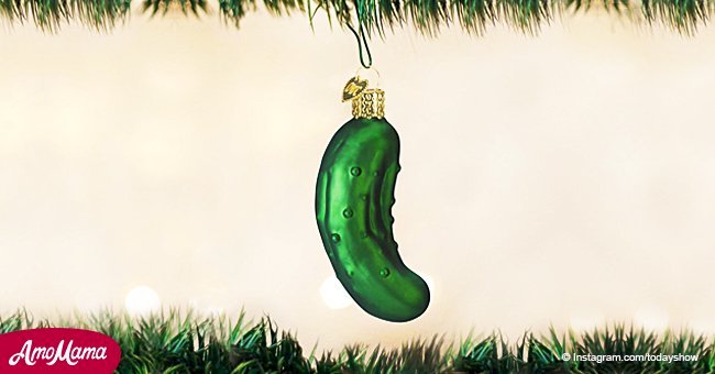 Here is where the Christmas pickle tradition comes from