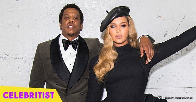 Beyoncé stuns in pearl-adorned bodysuit, posing with Jay-Z in white ensemble at Paris concert