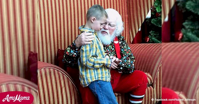 Boy afraid his disorder could ban him from Santa's list of 'nice' children