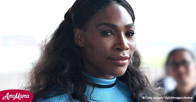 Serena Williams shares a sweet photo of her 7-month-old daughter Alexis with a cute hairstyle