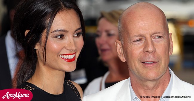 Bruce Willis' second wife Emma shares photo of their two beautiful daughters Mabel and Evelyn