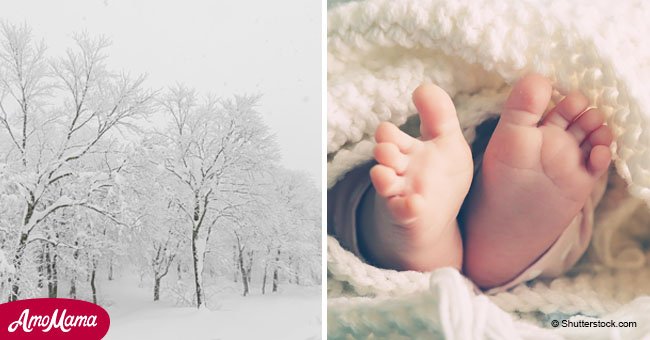  'She was crying for her life': 30-minute-old baby dumped in a park in sub-zero temperatures