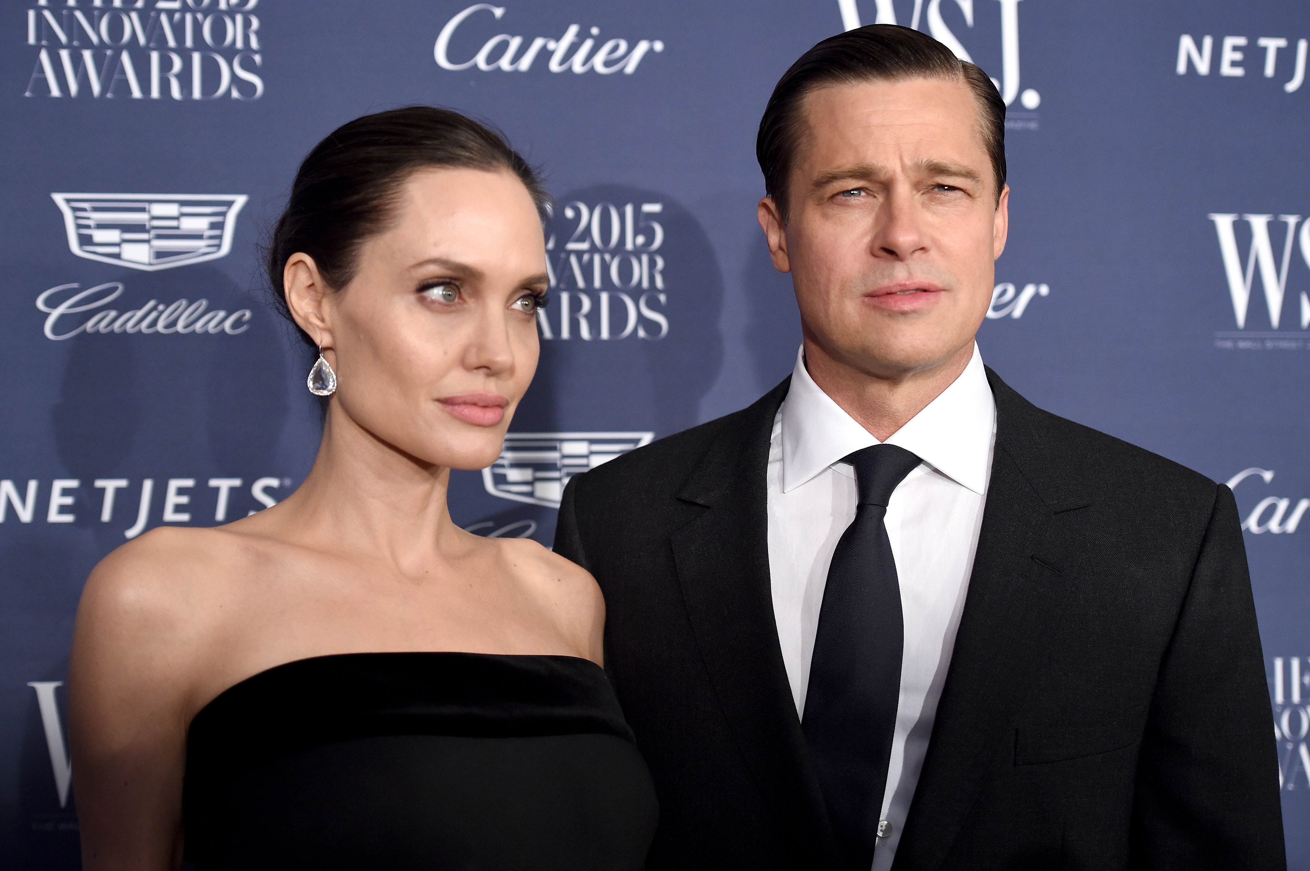 Angelina Jolie Pitt and Brad Pitt attend the WSJ. Magazine Innovator Awards at the Museum of Modern Art on November 4, 2015, in New York City | Source: Getty Images