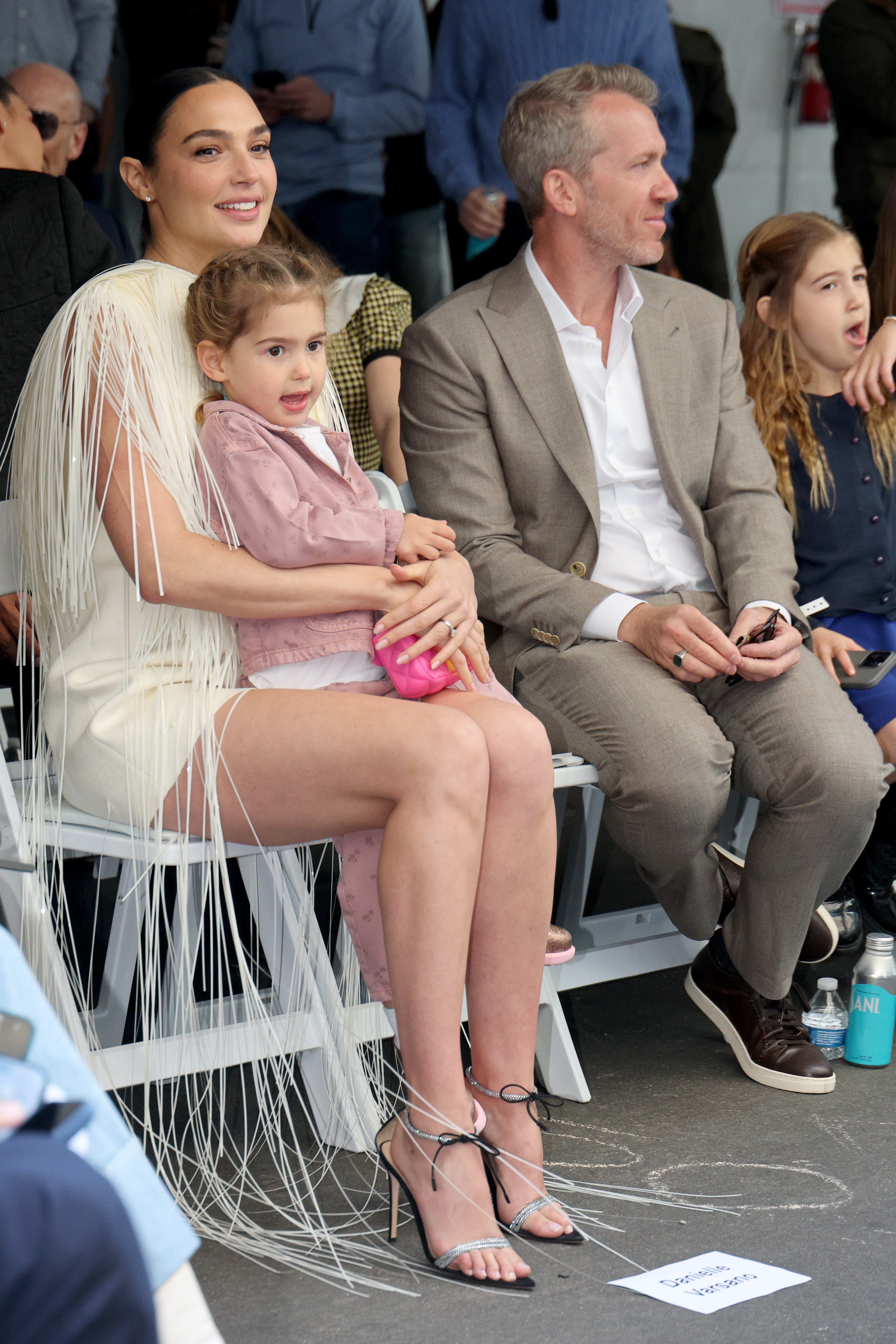 Gal Gadot, Daniella, Jaron, and Maya Varsano attend the ceremony honoring Gal Gadot with a Star on the Hollywood Walk of Fame | Source: Getty Images