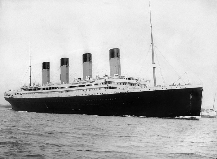 RMS Titanic departing Southampton on April 10, 1912 I Image: Wikimedia Commons