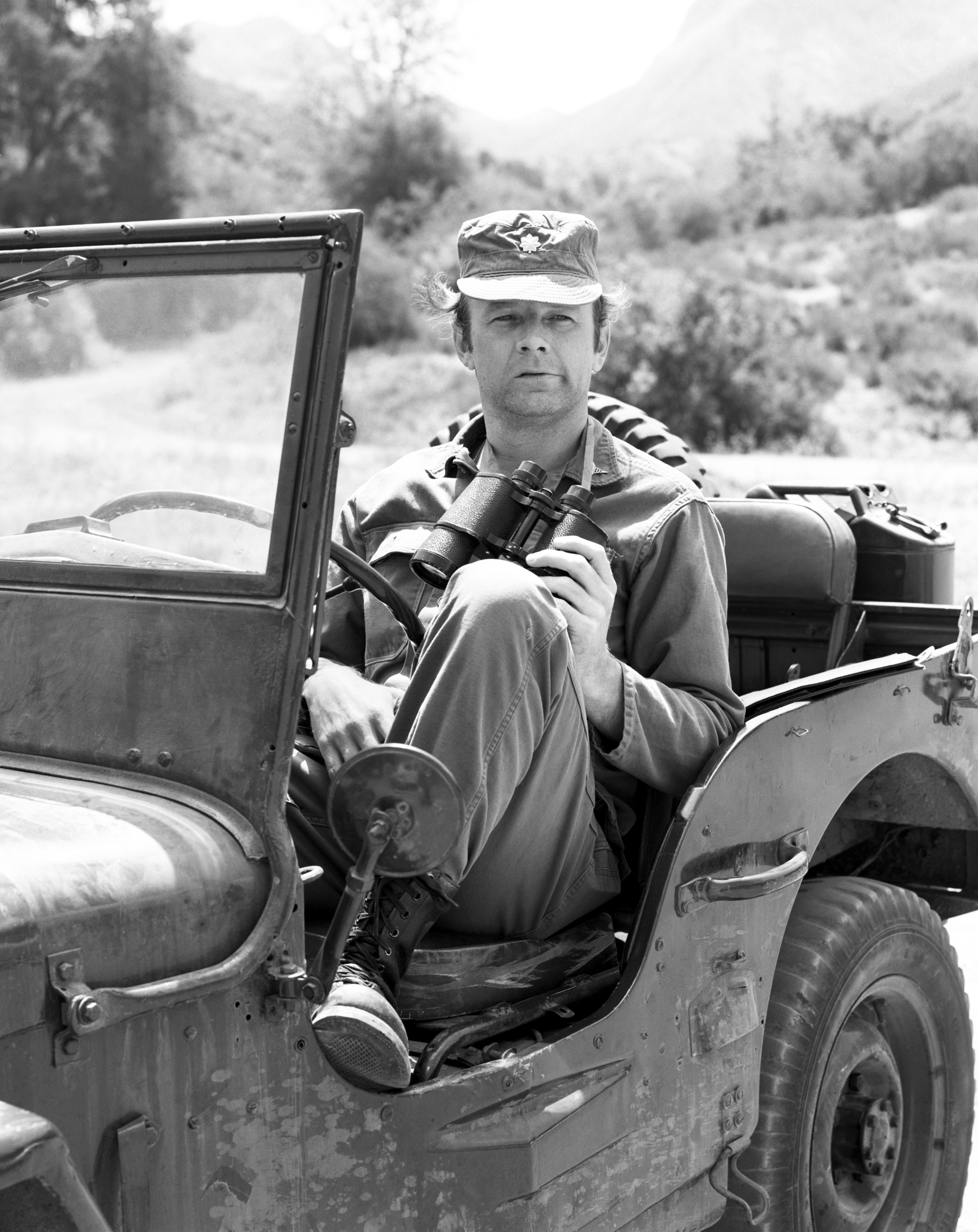 Larry Linville as Major Frank Burns on the CBS television series, M*A*S*H circa 1972. | Source: Getty Images