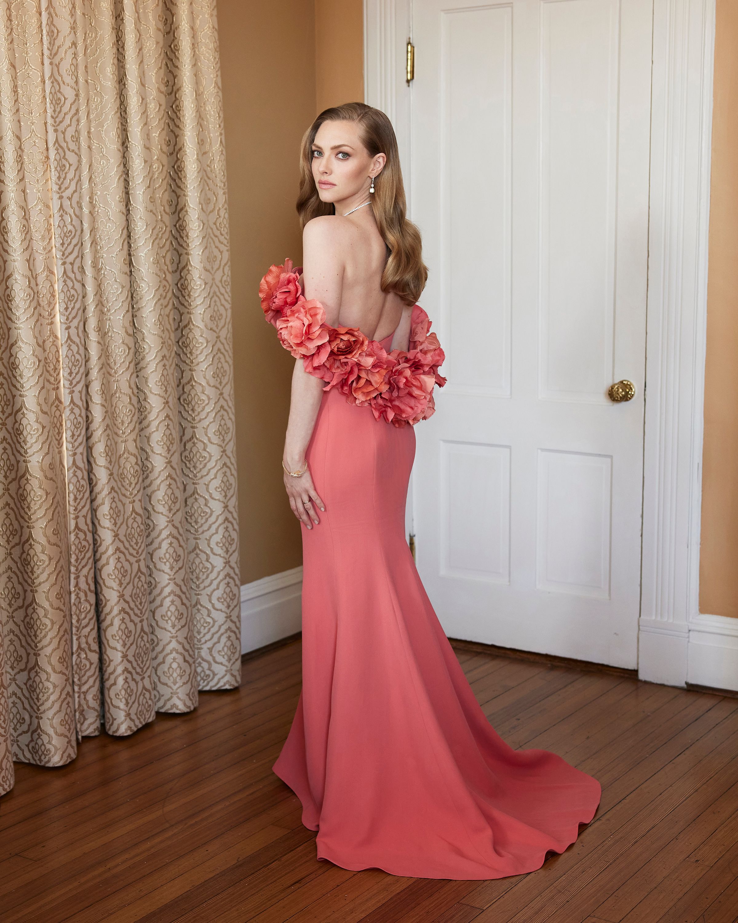 Amanda Seyfried before the 78th Annual Golden Globe Awards on February 28, 2021 | Source: Getty Images