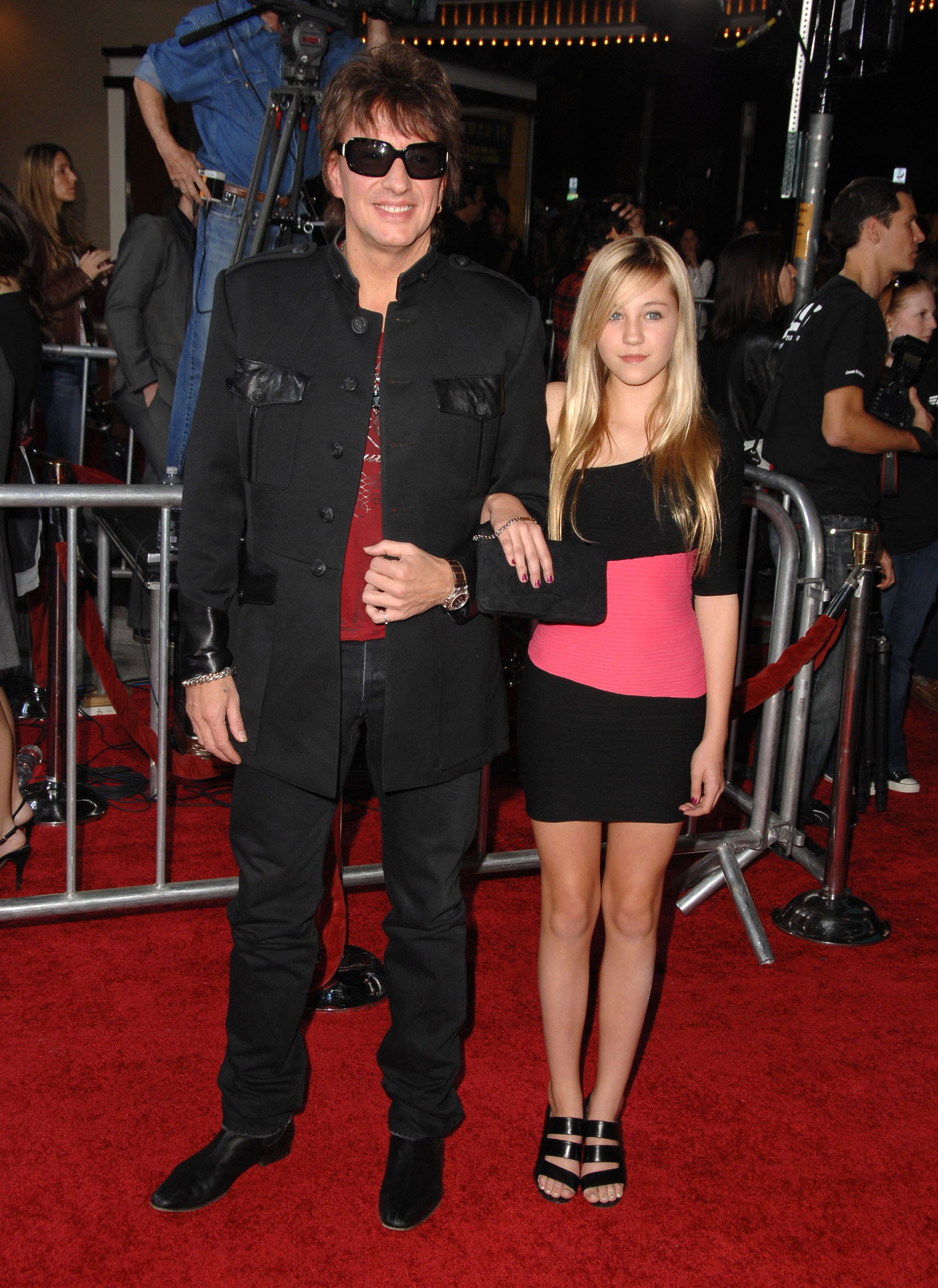 Richie Sambora and Daughter Ava at the premiere of Summit Entertainment's "The Twilight Saga: New Moon" in Westwood, California on November 16, 2009 | Getty Images