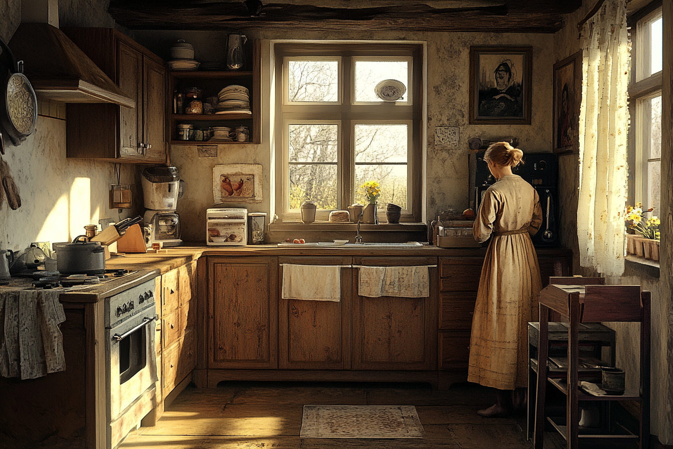 A woman in the kitchen | Source: Midjourney