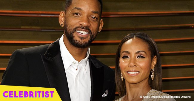 Will Smith's 'baby sister' flashes plenty of cleavage in low-cut top in rare photo with Jada
