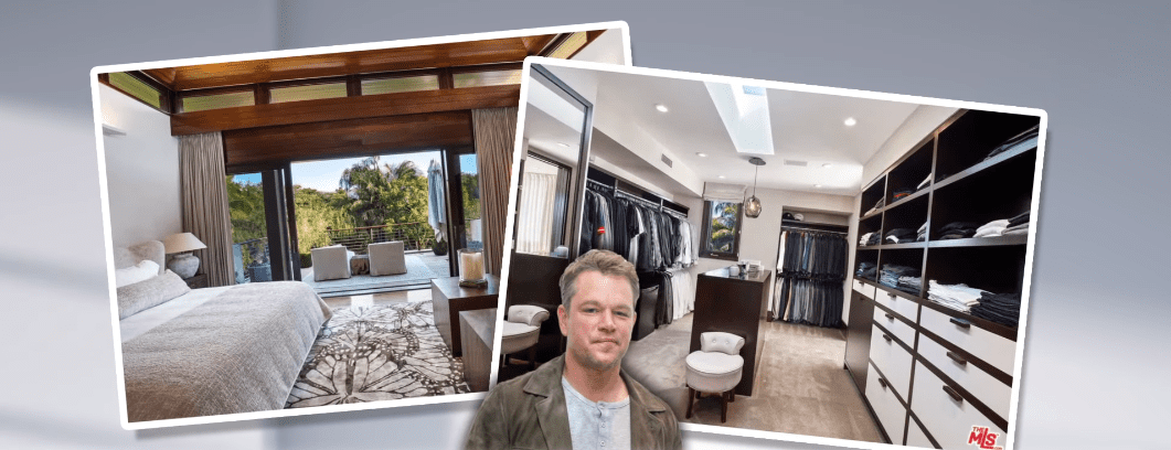 In Matt Damons 18-Millionen-Dollar-Haus (zirka 15 Mio Euro) in LA | Quelle: YouTube/Realtor.com