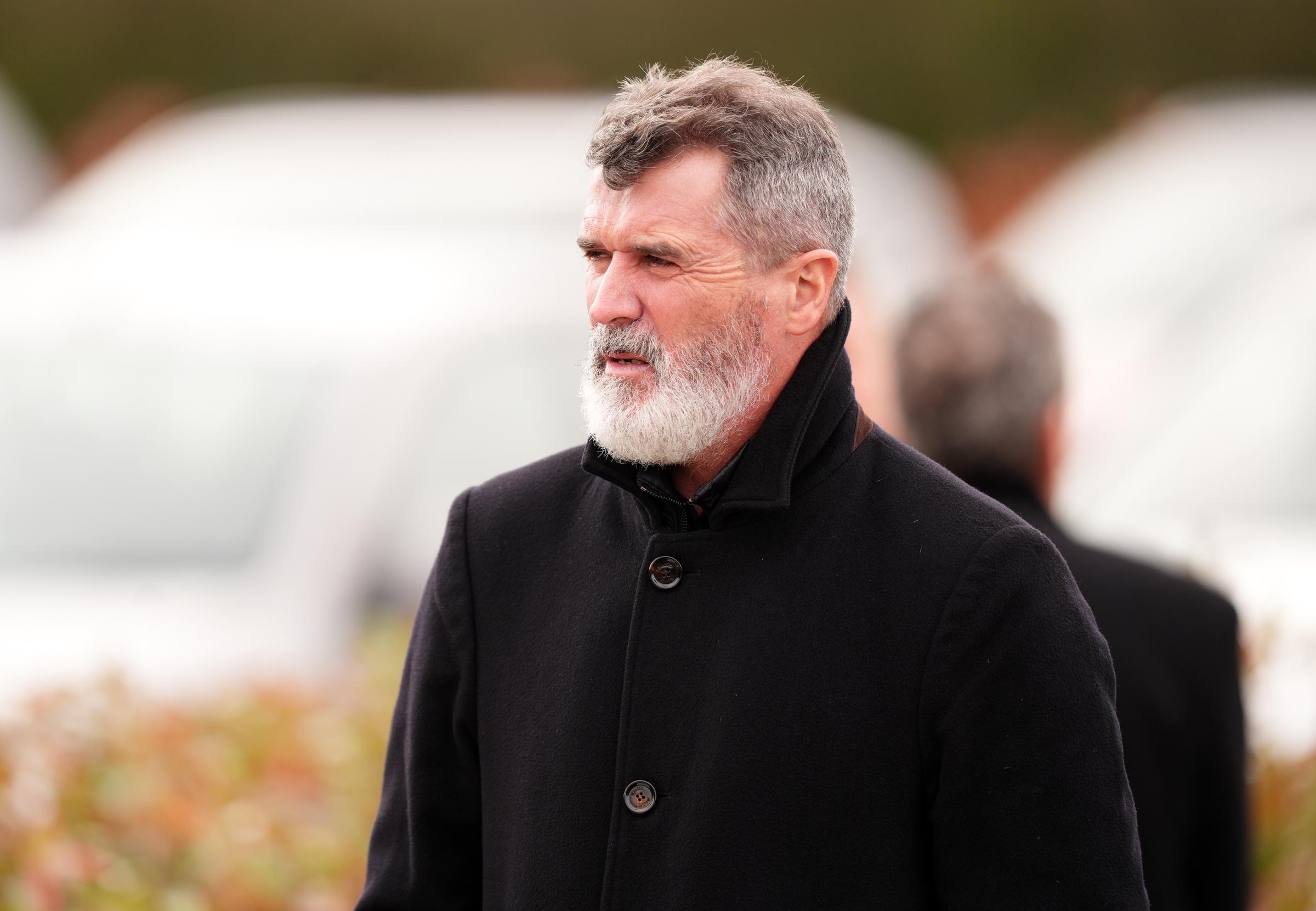 Roy Keane at Rushcliffe Oaks Crematorium ahead of the funeral of John Robertson on 30 January 2026 in Nottingham, England. | Source: Getty Images