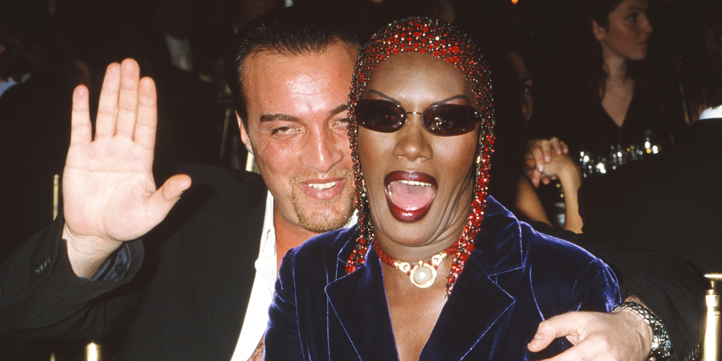 Atila Altaunbay and Grace Jones | Source: Getty Images