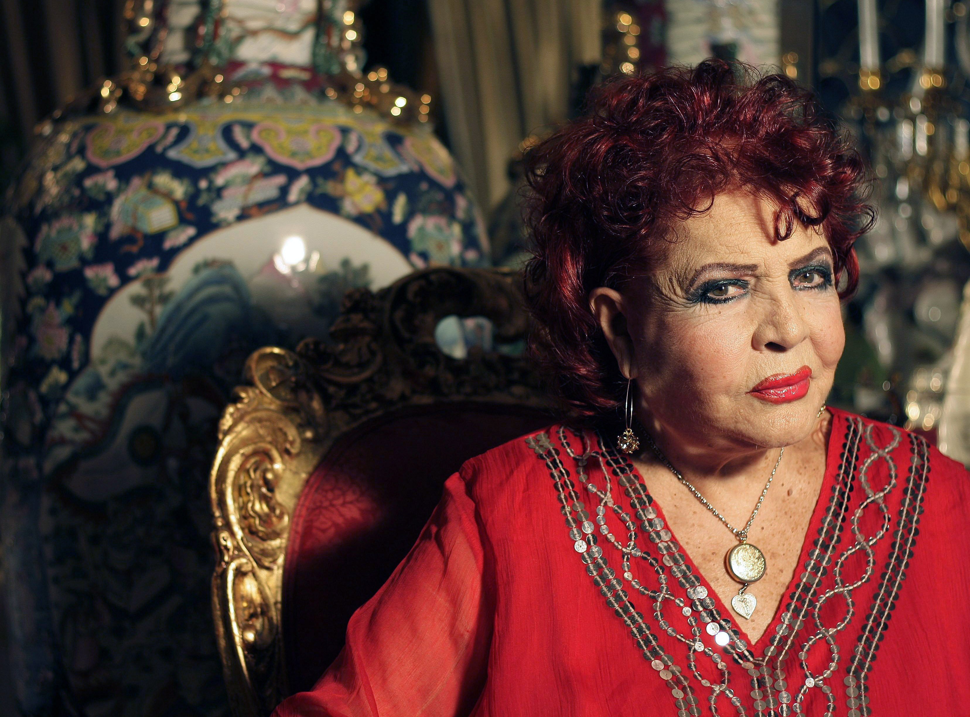 Sara Montiel en su 86° cumpleaños, en Madrid en 2013. | Foto: Getty Images