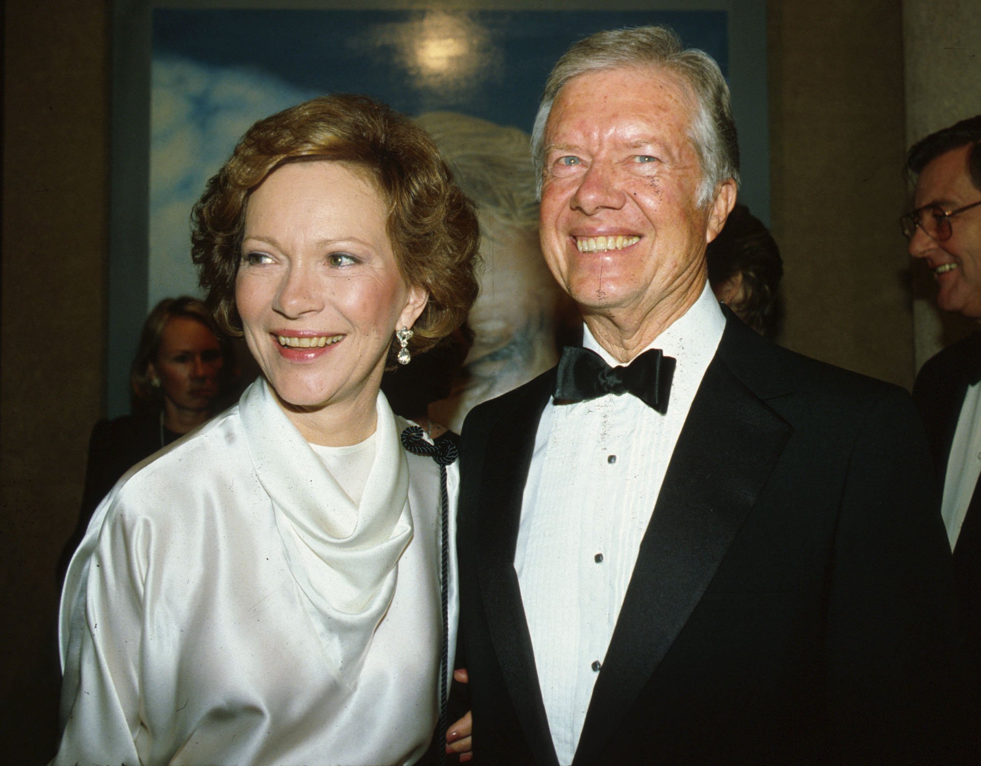 Jimmy and Rosalynn Carter in New York City, NY, October 4, 1983. | Source: Getty Images.