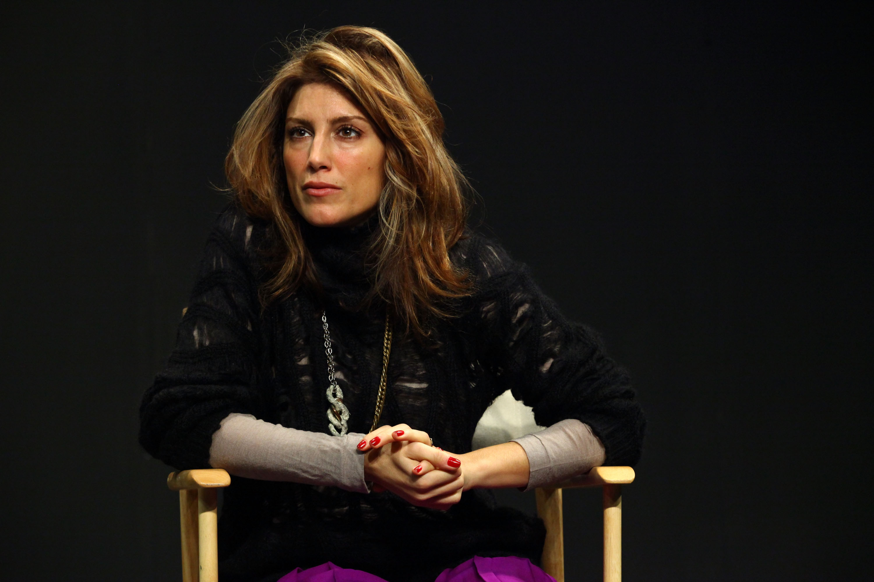 Jennifer Esposito returns to The Lee Strasberg Theatre & Film Institute New York to teach a one-day acting class on December 10, 2009, in New York City. | Source: Getty Images