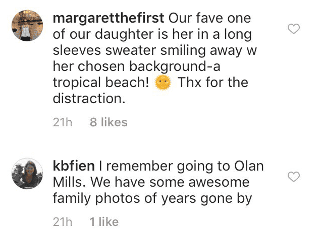 Fan comment on Katie Couric’s post. | Source: Instagram/KatieCouric Fan comment on Katie Couric’s post. | Source: Instagram/KatieCouric