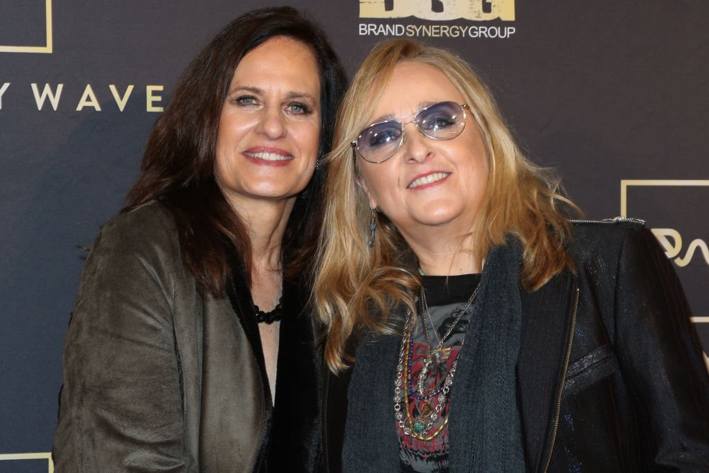  Linda Wallem (L) and Singer Melissa Etheridge (R) attend the Primary Wave 13th Annual Pre-GRAMMY bash at The London West Hollywood on February 09, 2019 in West Hollywood, California. | Source: Getty Images