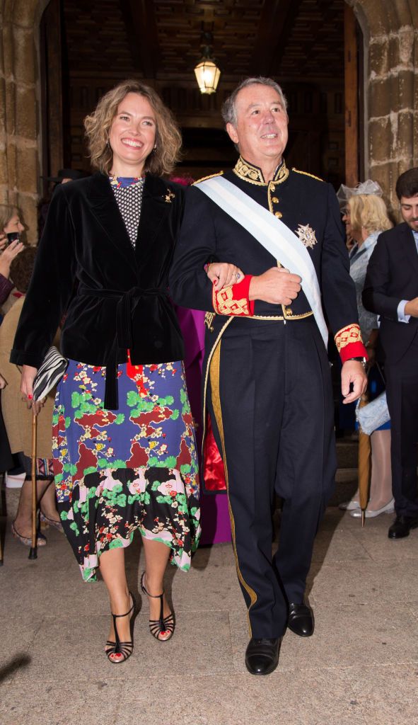 José María Michavila y Alejandra Salinas el 19 de octubre de 2019. │Foto: Getty Images