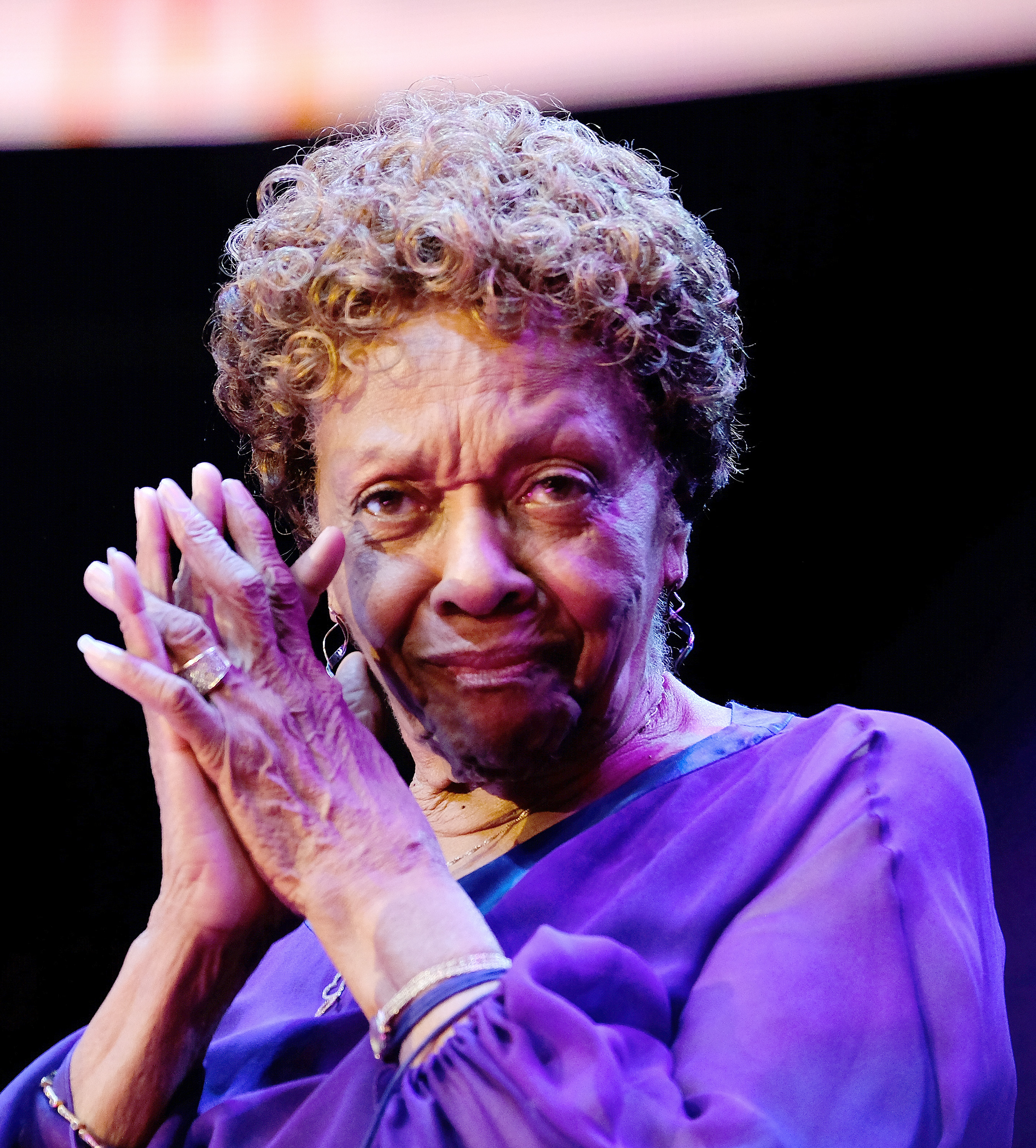 Cissy Houston at the 35th Anniversary Mother's Day Weekend Gospelfest in Newark, New Jersey, on May 13, 2017 | Source: Getty Images