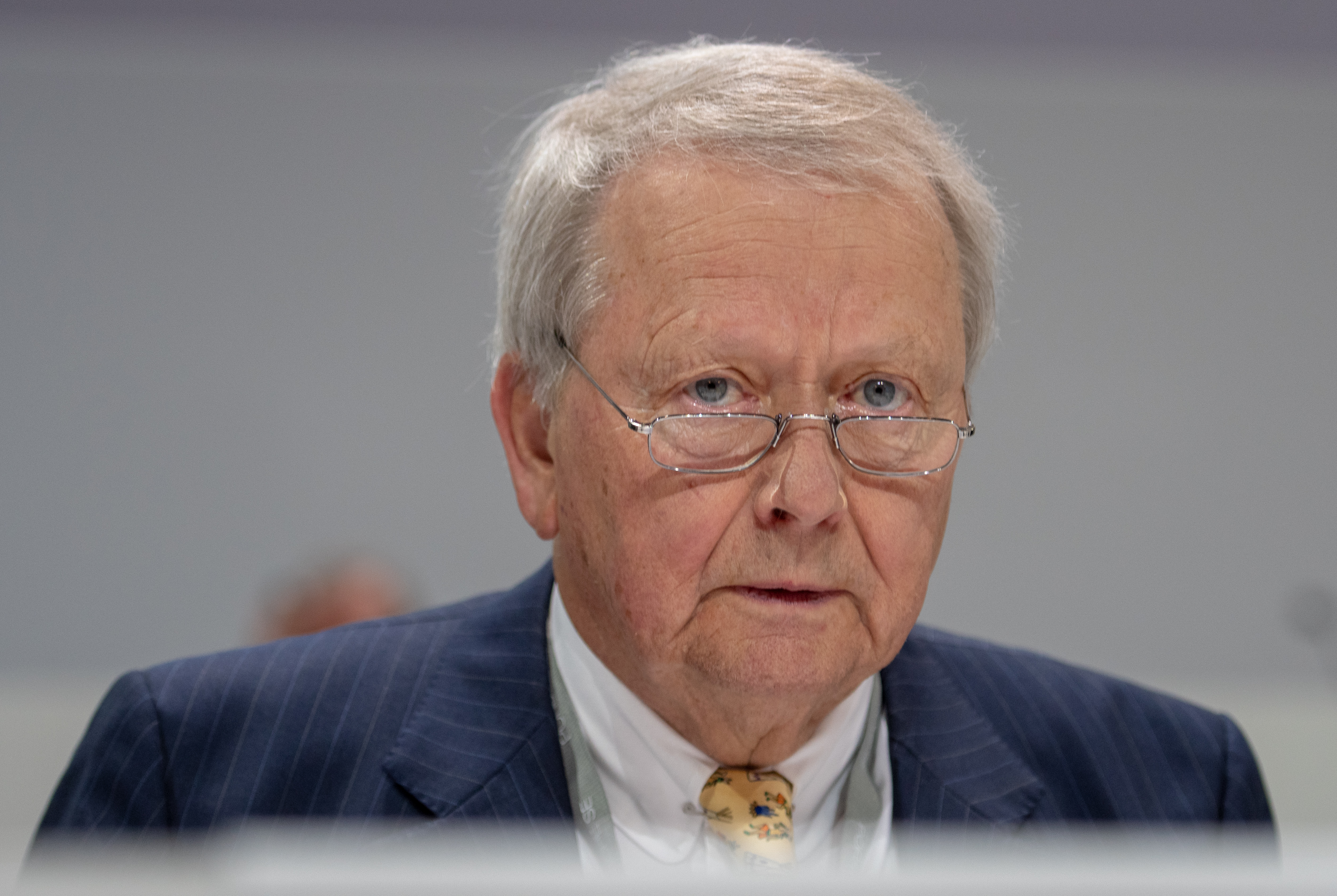 Wolfgang Porsche at the Annual General Meeting of Porsche Automobil Holding SE. | Source: Getty Images