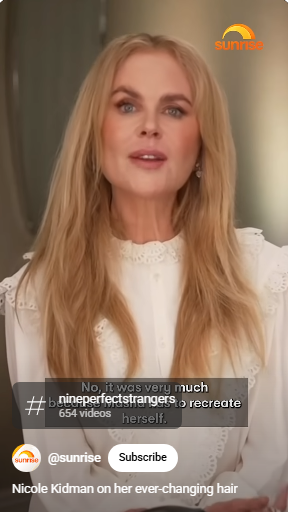 Nicole Kidman during her interview with Australia's "Sunrise" dated May 20, 2025 | Source: Youtube/sunrise