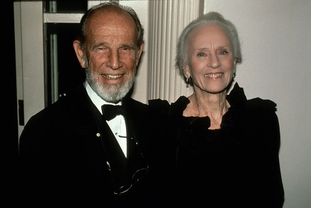 A photo of Hume Cronyn and Jessica Tandy in New York City circa 1990 | Photo: Getty Images