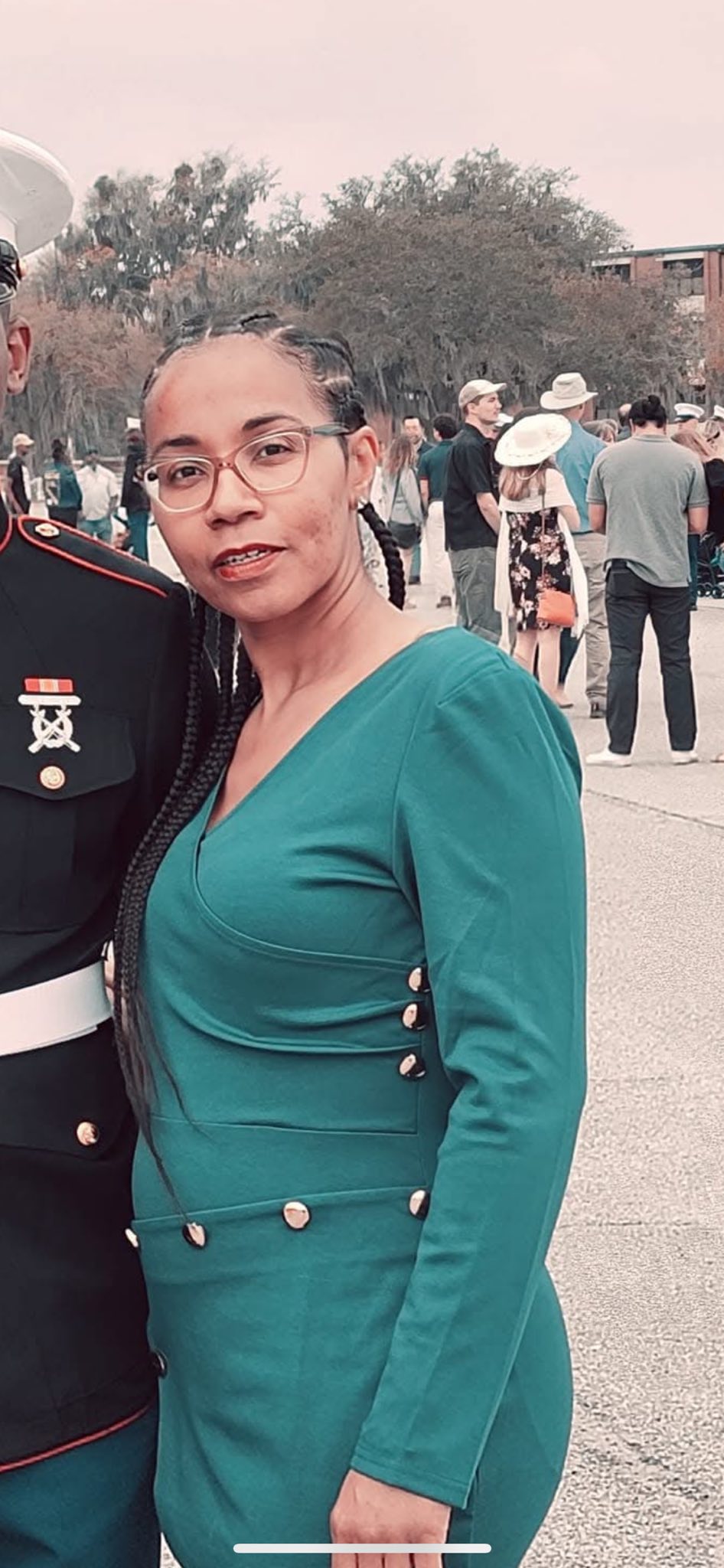 Monica Morris in a post from April 28, 2026 | Source: Facebook/Junior Joseph