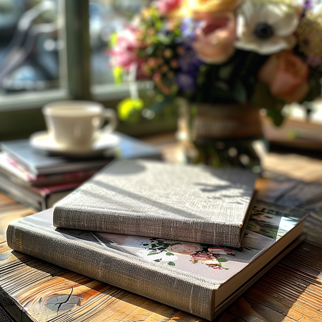 Notebooks on a table | Source: Midjourney