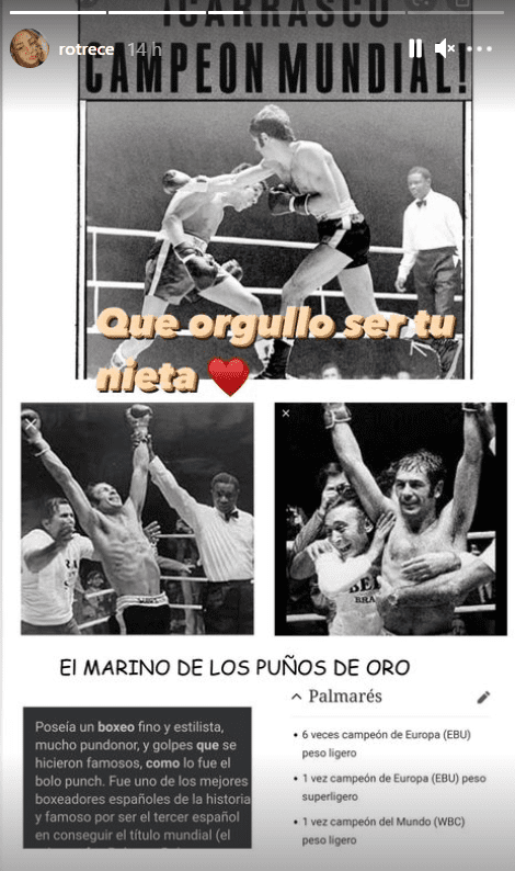 Imagenes de prensa con la noticia del triunfo de Pedro Carrasco como Campeón Mundial. | Foto: Captura de Instagram/rotrece. 