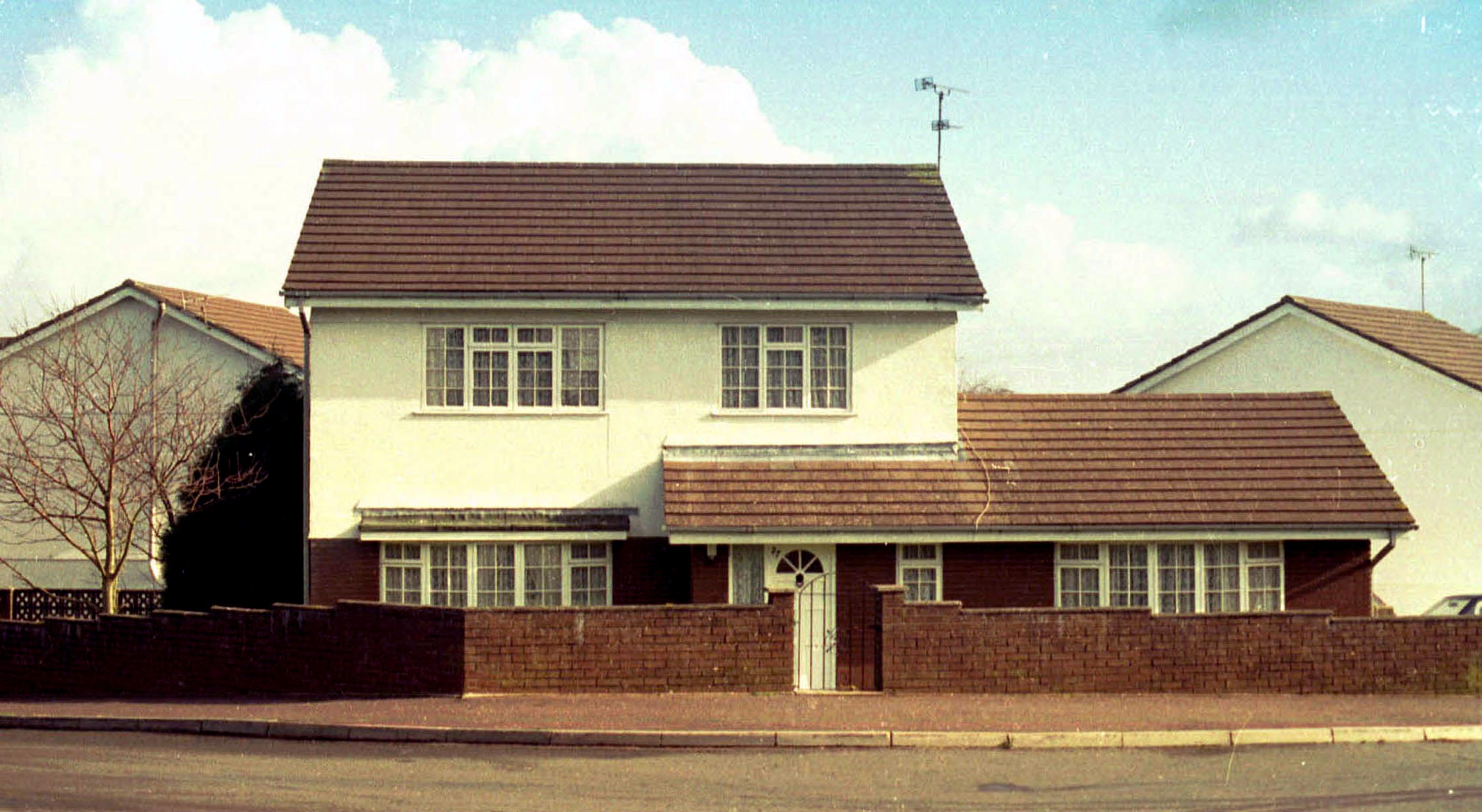 Catherine Zeta-Jones' childhood home taken in September 1999 in Swansea, Wales, UK | Source: Getty Images 