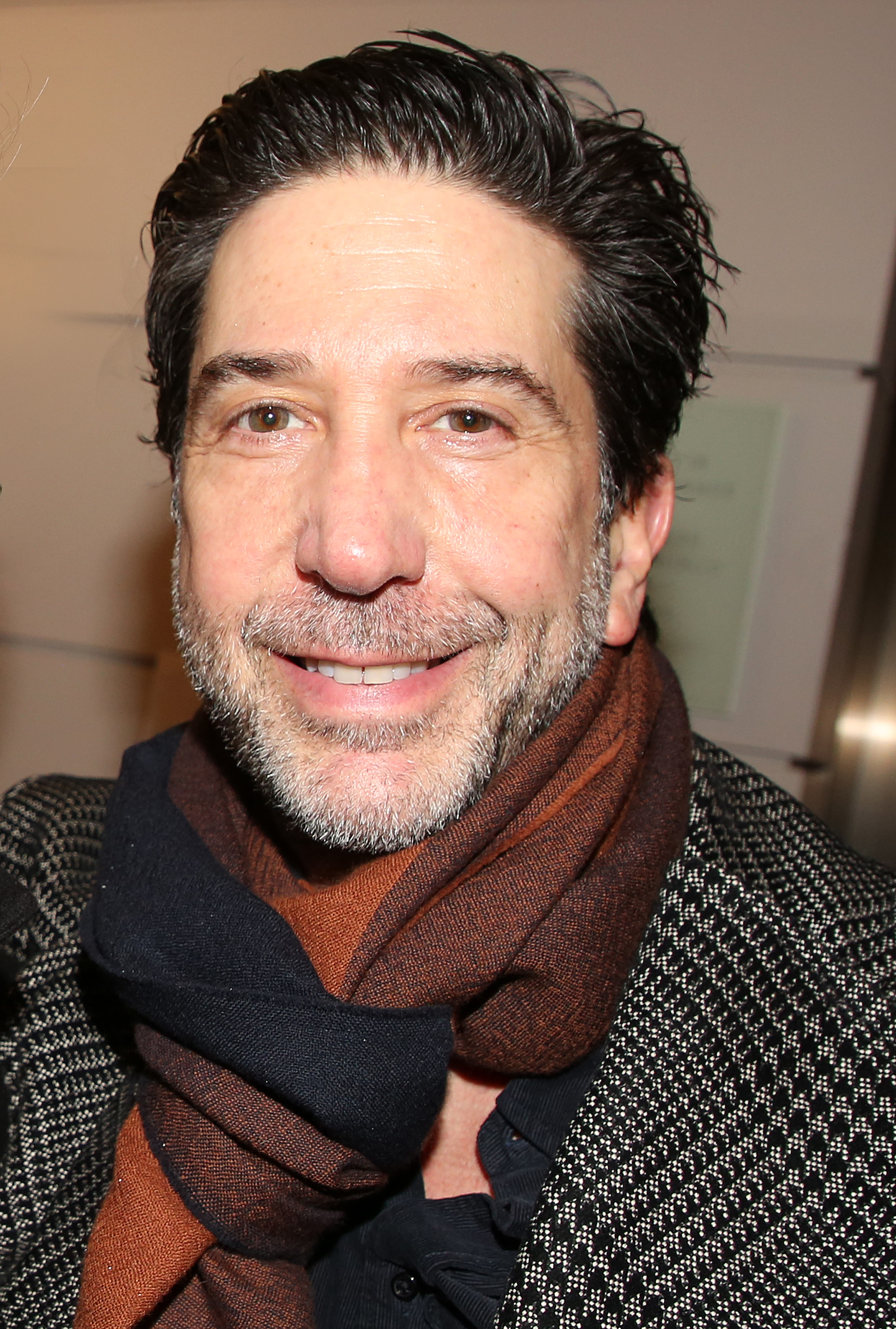 David Schwimmer at the opening night of the new Manhattan Theatre Club play "Eureka Day" on Broadway on December 16, 2024, in New York City | Source: Getty Images