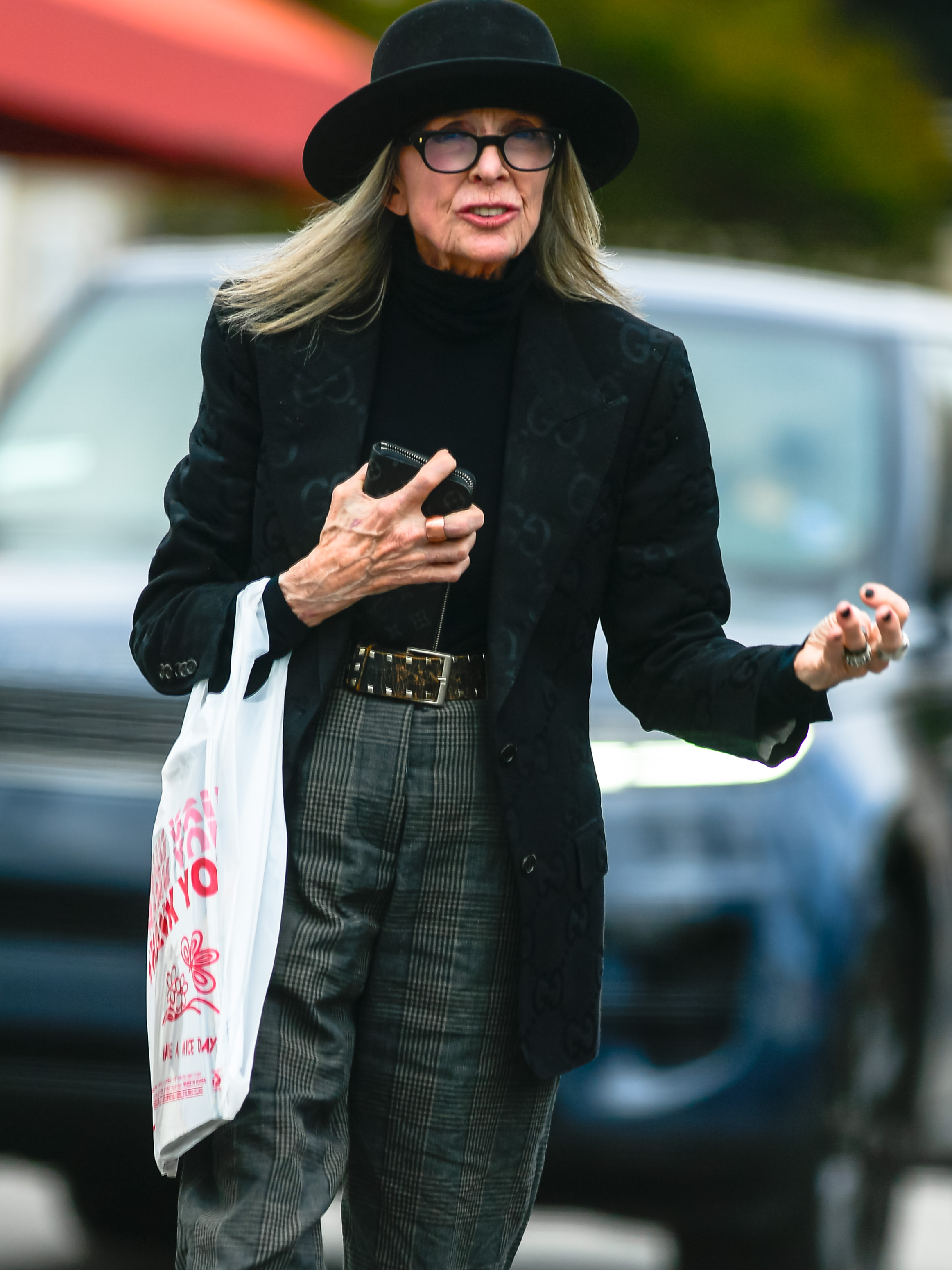 Diane Keaton in Los Angeles, California, on May 24, 2024. | Source: Getty Images