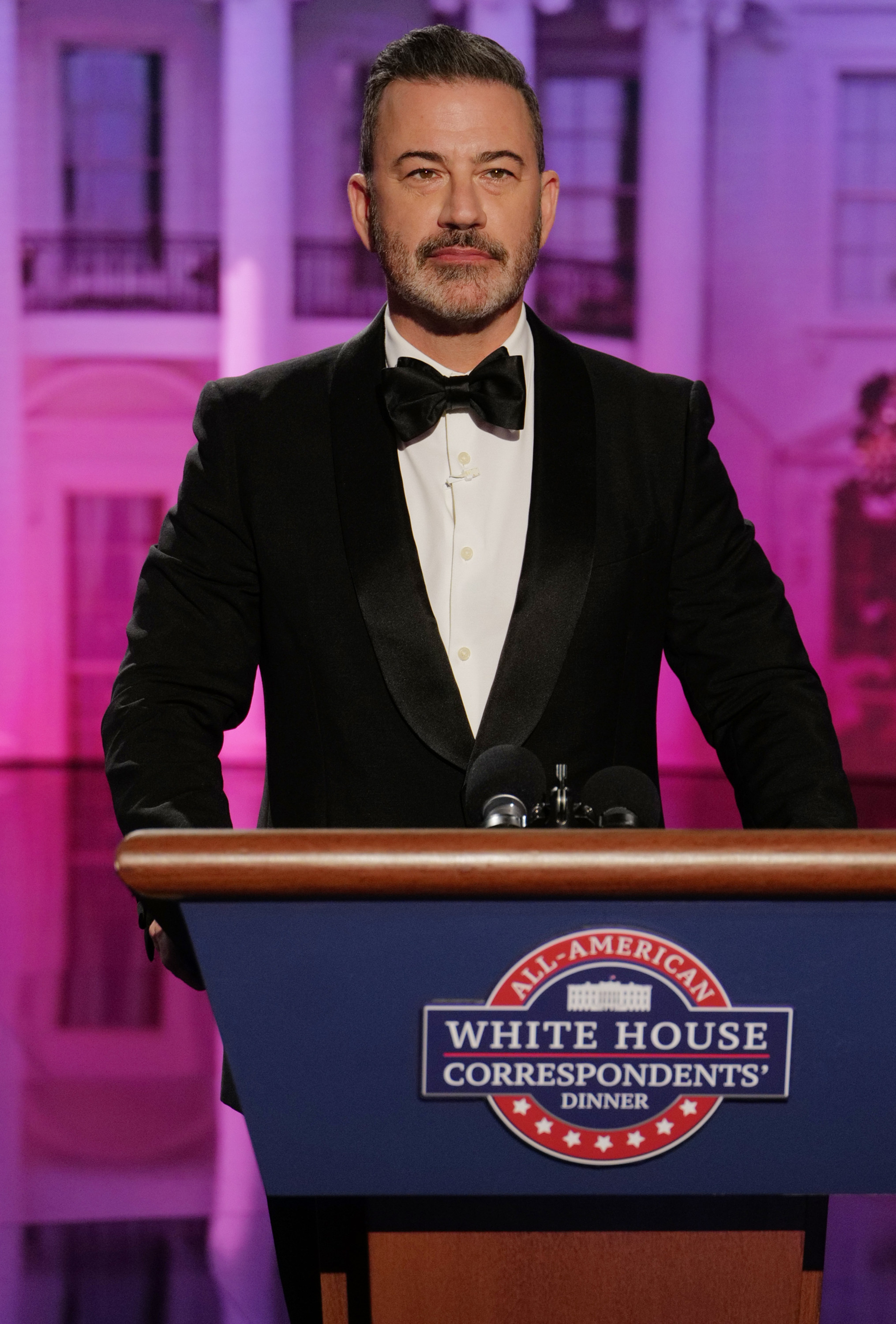 Jimmy Kimmel on "Jimmy Kimmel Live!" on April 23, 2026 | Source: Getty Images