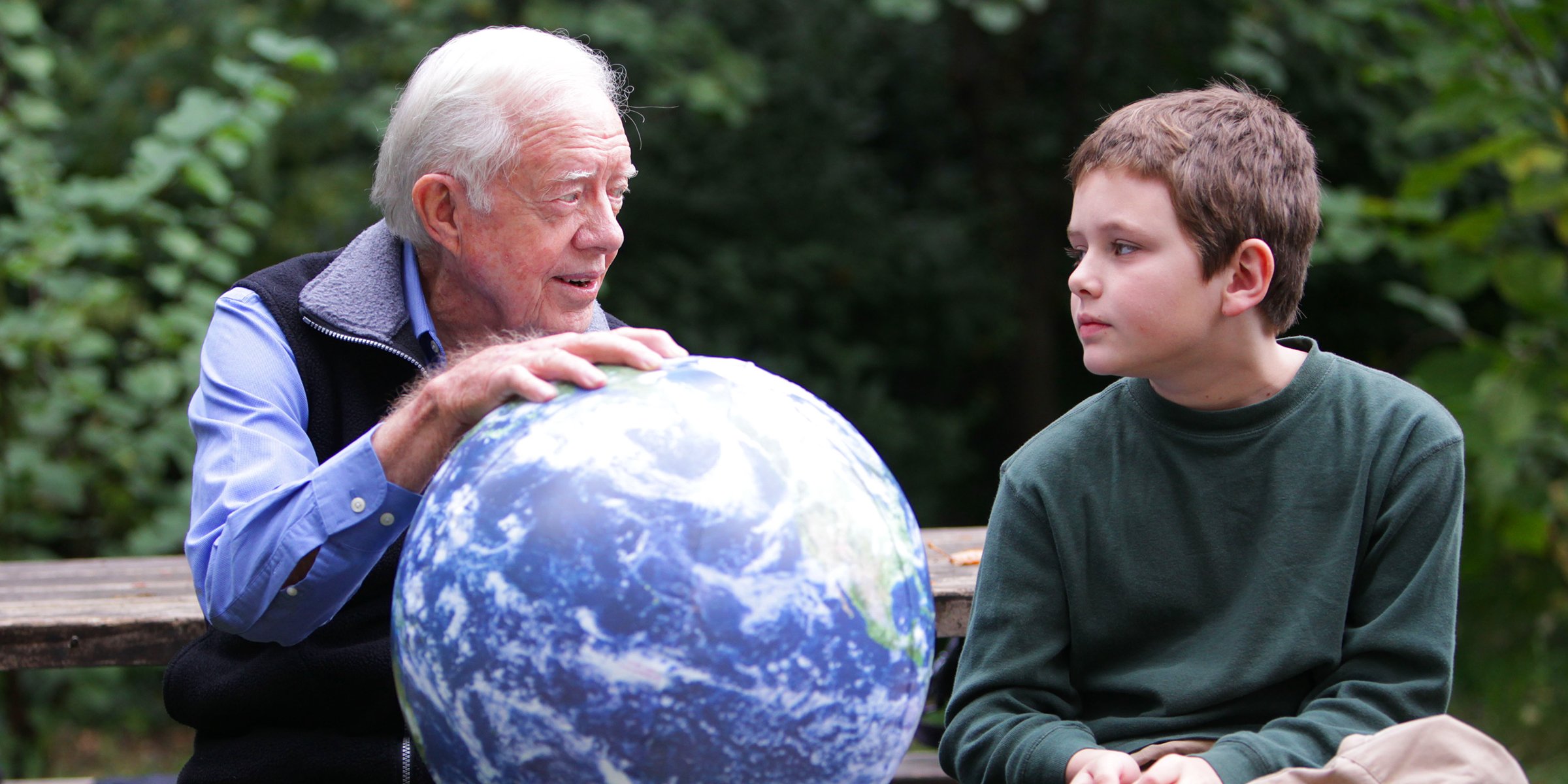 Jimmy Carter and Hugo James Wentzel | Source: Getty Images